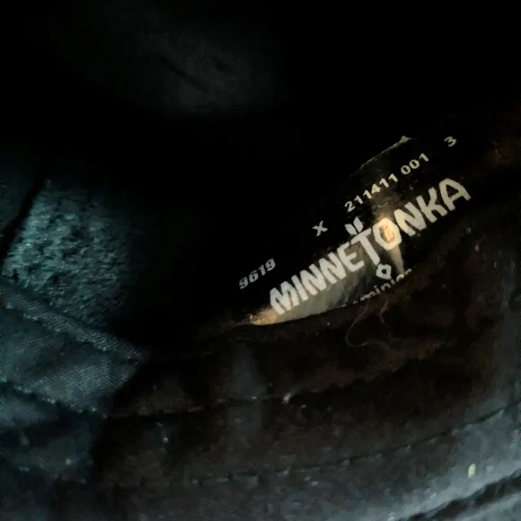 Minnetonka The Silverton Hat Black Leather Silver Concho Embellishments XL - Picture 7 of 13